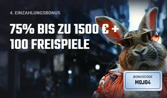 Playmojo Fourth Deposit Bonus